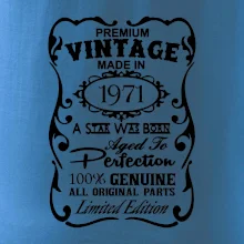 Vintage Etiketa - 1971