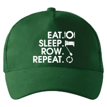 Eat sleep row repeat