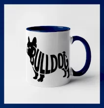 Bulldog nápis v tele