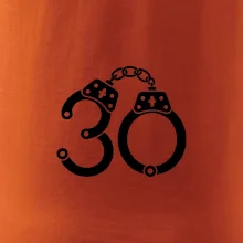 Narodeninové tričko pre policajta - putá 30