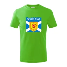 Škótska vlajka s erbom leva