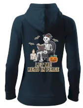 Let me read in peace