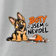 Boty jsem neviděl - štěně vlčáka