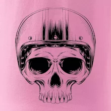 Motorkár lebka s guľatou hlavou