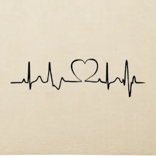 Srdce EKG Srdce EKG