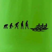 Evolúcia veslovanie 3 ľudia