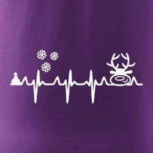 EKG Vianoce Vločky a sob EKG Vianoce Vločky a sob