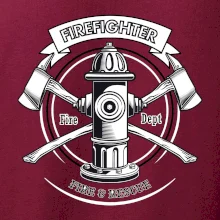 Firefighter logo Fire and rescue