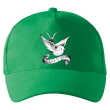 Love holubica - kreslená