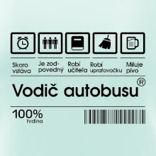 Čiarový kód - Vodič autobusu