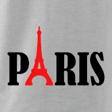 Paris nápis Eiffelova veža