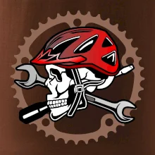 Lebka biker opravár