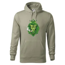 Zhulený lev zelený