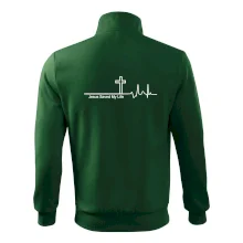 Jesus Saved My Life kríž ekg