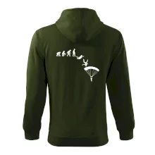 Evolúcia parašutista zoskok Evolúcia parašutista zoskok