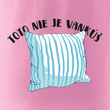 Toto nie je vankúš - modrý