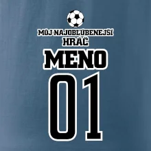 Môj najobľúbenejší hráč - Vaše meno a číslo Môj najobľúbenejší hráč - Vaše meno a číslo