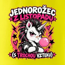 Novembrový punkový jednorožec s čírom