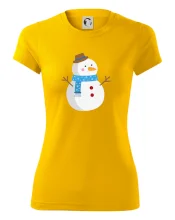 Snehuliak so šálom