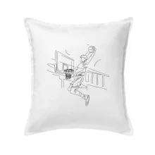 Basketbalista jedným ťahom - výskok