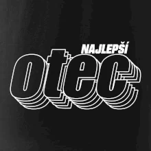 Nápis najlepší otec