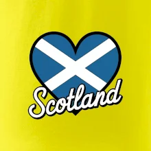 Scotland Srdce s vlajkou
