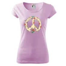 Peace symbol pieskový