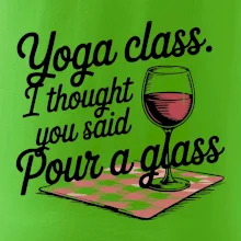 Yoga class Vine