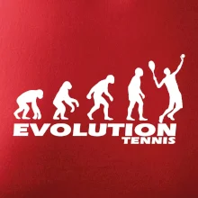 Evolúcia tenis chlapec