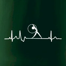 EKG moderná gymnastika obruč