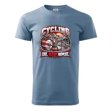 Bicykel medzi horami eat sleep repeat