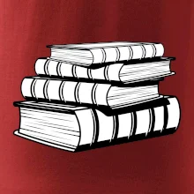 Knihy čiernobiele na sebe