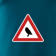 Dopravná značka - Pozor sova