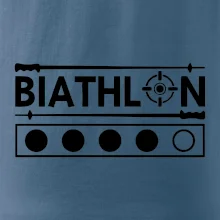 Biathlon terč a hůlky