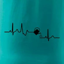 EKG záhrada - kanva EKG záhrada - kanva