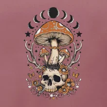 Goblincore magical mushroom