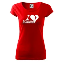 I love running dievča