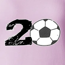 Futbal okrúhle narodeniny 20