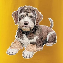 Lagotto romagnolo vyšívaný veľký