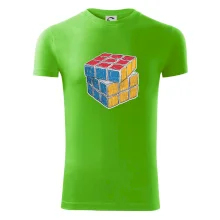 Rubikova kocka kreslená