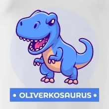 Dinosaurie mená - modrý dinosaurus