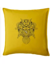 Steampunk sova čiernobiela Steampunk sova čiernobiela