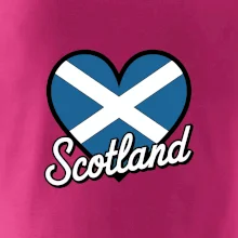 Scotland Srdce s vlajkou Scotland Srdce s vlajkou