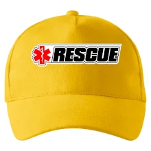 Záchranár rescue kríž červený Záchranár rescue kríž červený
