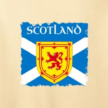 Škótska vlajka s erbom leva