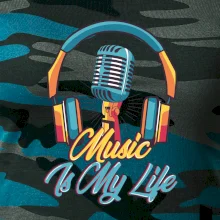 Music is my life slúchadlá