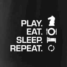 Eat sleep play - šach Eat sleep play - šach