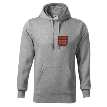 Flanelové triko červené