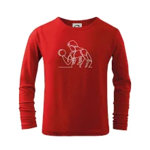 Fitness muž jedným ťahom Fitness muž jedným ťahom