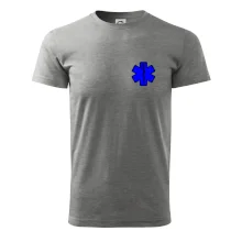 Rescue - Hviezda na prsníku + nápis na chrbte Rescue - Hviezda na prsníku + nápis na chrbte